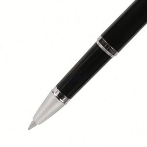 Nouveaux stylos à encre par sublimation vierges en métal noir, personnalisables avec logo, en laiton, pour promotion commerciale, en promotion - Product Image 3