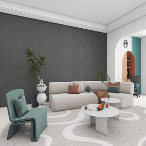 Современные обои из ПВХ огнестойкие водонепроницаемые для многоквартирного дома, столовая, строительная компания, виниловые обои для внешней стены - Product Image 3