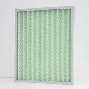 Aluminum Frame G4 Merv 8 Furnace Air Filter Pleated Panel Air Filter