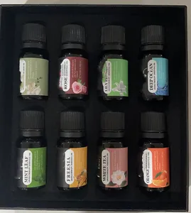 Natural Cypress Oil Diffuser Set 10ml Pure Essential Oil Blend Kit With Lavender Orange Clove Jasmine Sandalwood More