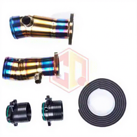 Système de refroidissement intermédiaire modifié pour moteur de voiture 971 Pats, refroidisseur intermédiaire OE 971145803, logo personnalisé, kit de refroidisseur intermédiaire en aluminium pour Panamera 971.1, 971.2