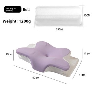 Almohada Cervical de Espuma Viscoelástica con Forma de Mariposa, Estilo Moderno, Protección para el Cuello, Suministro Directo - Product Image 3
