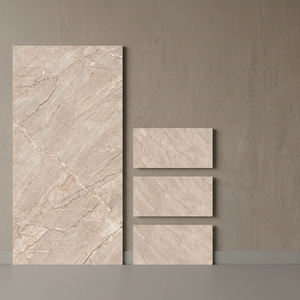 กระเบื้องพอร์ซเลนลายหินอ่อนริซิเนียสีเบจ ขนาด 60x120 ซม. กันลื่น เหมาะสำหรับพื้นที่ภายในและภายนอกที่สวยงาม - Product Image 2
