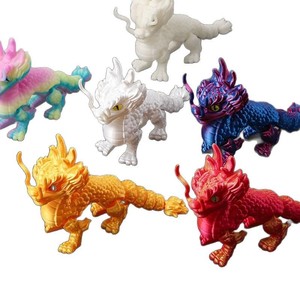 Figurine Kirin imprimée en 3D, modèle de simulation de célébrité d'Internet, ornement créatif articulé, jouet pour enfants très vendu pour garçons et filles - Product Image 5