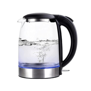 Hervidor de Agua Eléctrico de Plástico Económico de 1.7L con Certificación CE ROHS para Uso en Restaurantes/Hoteles/Hogares, Hervidor de Acero Inoxidable/Vidrio/Plástico - Product Image 1