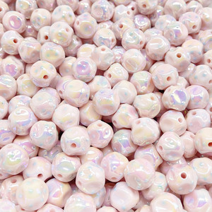 Belle vague goutte huile météorite perles bricolage té<span class=keywords><strong>l</strong></span>éphone portable chaîne perle matériel acrylique perles en vrac - Product Image 5