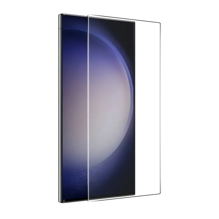 Promoção Para Samsung Para Galaxy S24 Ultra 5G ENKAY 0.18mm Alta Alumínio-silício Vidro Temperado Filme Suporte Impressão Digital Desbloquear
