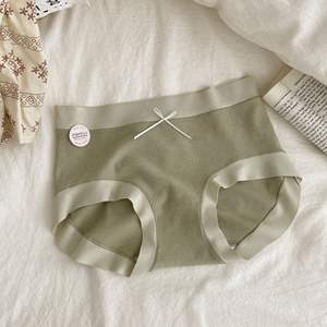 Sous-vêtement chaud sans couture en cachemire pour <span class=keywords><strong>femme</strong></span> pantalon triangle brossé chauffant doublure coton côtelé sous-vêtement entrejambe en soie pour <span class=keywords><strong>femme</strong></span> - Product Image 6