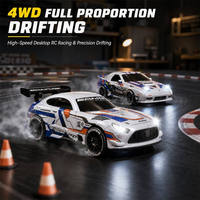 Voiture de course télécommandée miniature 1/64, 3 vitesses, 40 minutes d'autonomie, démonstration automatique, 3.7V 140mAh rechargeable, voiture RC pour enfants