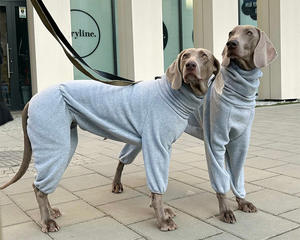 Qiqu Pet Supplies Luxury Eco-Friendly Custom New Designers Full Body Suit Dog Jumpsuit Italian <strong>Greyhounds</strong> Whippets Cozy <strong>Fleece</strong> - Product Image 3