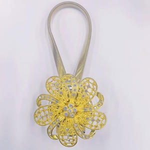 Attaches de rideaux magnétiques au design moderne, longueur et forme personnalisées, accessoires de <span class=keywords><strong>support</strong></span> de rideaux en métal écologiques <span class=keywords><strong>pour</strong></span> le salon - Product Image 5