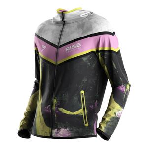 Vente en gros de sweats à capuche zippés pour hommes, sublimés, pour le sport de lutte - Product Image 1