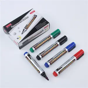 Portable Black Red Blue Green Colors Water Proof Marking Hard Surface Sharpie Permanent Marker Pen