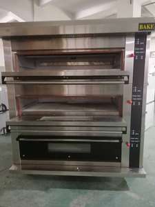 <span class=keywords><strong>เตา</strong></span><span class=keywords><strong>อบ</strong></span>ไฟฟ้าและแก๊ส 3 ชั้น 9 ถาด สำหรับเบเกอรี่ <span class=keywords><strong>พ</strong></span>ิซซ่า และขนมปัง 220V สำหรับร้านอาหาร ใหม่และมือสอง - Product Image 4