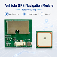 Módulo GNSS Multi-Constelación, Módulo Receptor GPS con Antena de Cerámica, NMEA 0183 UART TTL para Sistemas de Navegación para Automóviles