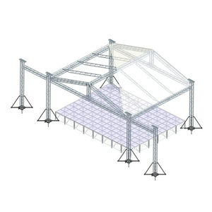 Marco de iluminación Tipo perno Marco de escenario de aluminio Estructura de armazón <span class=keywords><strong>para</strong></span> <span class=keywords><strong>eventos</strong></span> de conciertos Pantalla Truss de escenario de luz - Product Image 1