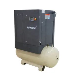 Pistão de baixo ruído da fábrica apcom, diesel 500 litros 500 litros compressor de ar 500 litros