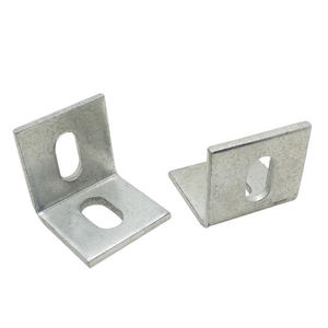 Renfort d'angle de type L galvanisé en tailles 30x30 <span class=keywords><strong>40x40</strong></span> 50x50 pour murs rideaux et meubles Pièces de machines à bois - Product Image 1