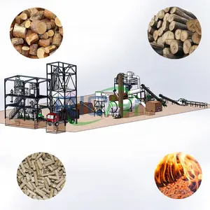 Maquinaria de pellets de residuos agrícolas de alta calidad precio bajo RICHI