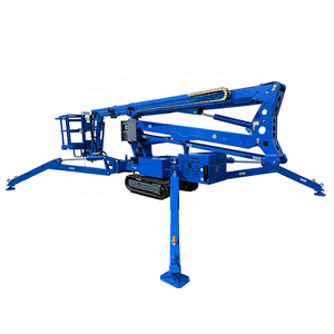 Piattaforma aerea cingolata OFY con braccio telescopico idraulico, rotazione a 360°, altezza 14M/16M, alimentazione Elettrica/Benzina/Diesel - Product Image 1