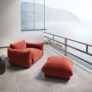 Canapé familial moderne en velours rouge Voxhome pour salon, 1, <span class=keywords><strong>2</strong></span>, 3, 4, 7 places, ensemble de canapés au sol, livraison directe - Product Image 3
