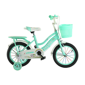 Mini <span class=keywords><strong>vélo</strong></span> de sport en alliage d'aluminium à quatre roues pour enfants <span class=keywords><strong>Vélo</strong></span> pour garçons de 3 à 9 ans à vitesse unique avec pédale ordinaire et fourche en acier - Product Image 5