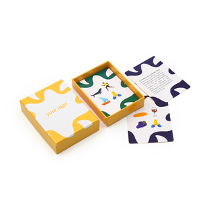 Tableau de bord personnalisé pour Couple, support de commutateur sexuel, frange en papier, Version anglaise, <span class=keywords><strong>jeu</strong></span> de cartes, vente en gros, - Product Image 6