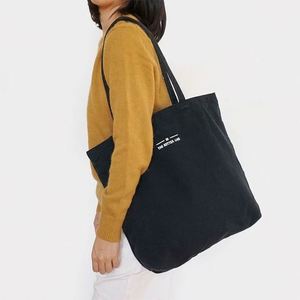 16oz Heavy Cotton Shopper <b>Bag</b> Durable <b>Work</b> Commute <b>Bag</b> for <b>Men</b> Women Daily Use - Product Image 3