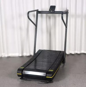 Tapis roulant sans moteur commercial haute Performance SQ-1008 Affichage à LED Résistance à l'air Test de fréquence cardiaque d'inclinaison automatique indisponible - Product Image 3