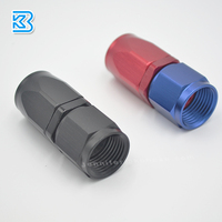 Adaptor Aluminium Betina Swivle-seal 0 45 90 180 Derajat, Fitting Ujung Selang untuk Selang Baja Anti Karat Terjalin