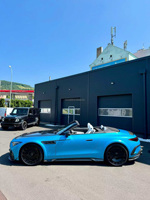 Kit carrosserie en fibre de carbone pour Mercedes-Benz SL63, style MSY, haute qualité, comprenant lèvre avant, jupes latérales, diffuseur, aileron et extension d'aile.