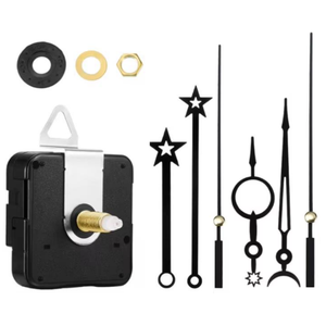5168S Sangtai Quartz Analog Wall <strong>Clock</strong> Mechanism Silent Sweep <strong>Clock</strong> Machine with Creative Star Shape <strong>Clock</strong> <strong>Hands</strong> - Product Image 1