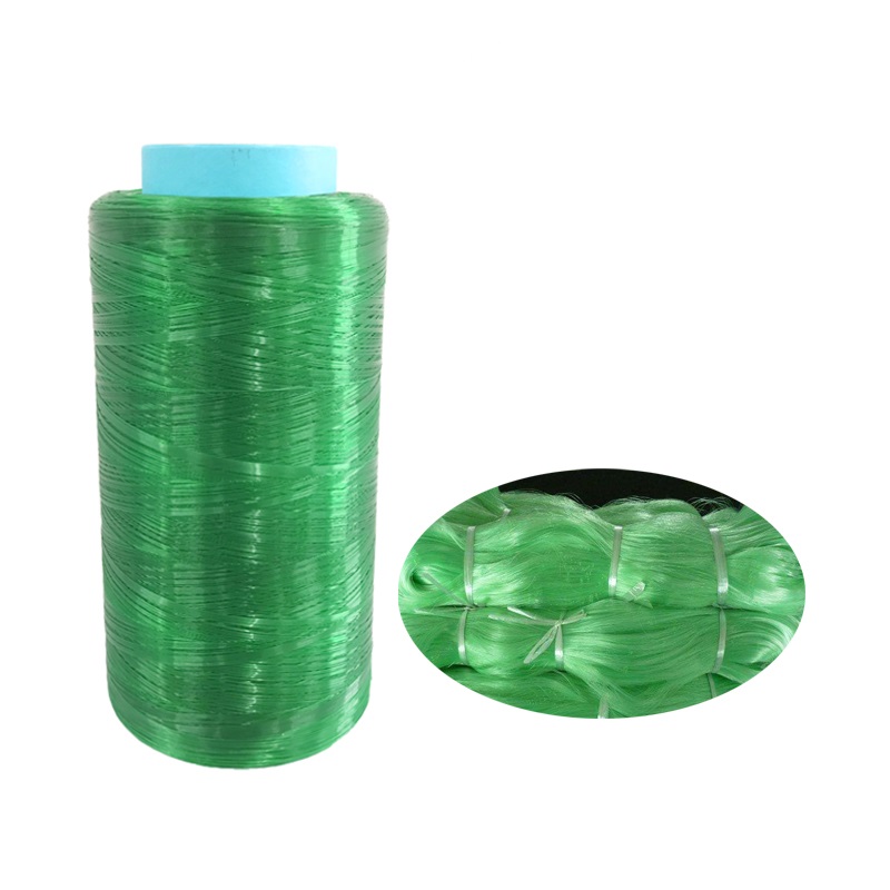 0,32 мм 600D высокопрочная моноволоконная пряжа HDPE для рыболовной сети