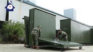 Casa contenedor plegable de 40 pies y 20 pies, casa prefabricada, casa contenedor expandible prefabricada - Product Image 5