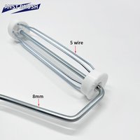 ANST Cadre de rouleau à peinture en cage 7, 9, 10 pouces avec tige de 8 mm en acier inoxydable zingué et plastique, usage industriel/DIY, OEM personnalisé