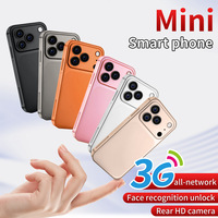 Mini Teléfono Móvil Inteligente HD de 3 Pulgadas, Android 8.1, 2GB de RAM + 16GB de ROM, Doble SIM, para Play Store, 3G, Francés