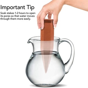 Vente en gros Jardinières en <span class=keywords><strong>terre</strong></span> <span class=keywords><strong>cuite</strong></span> à arrosage automatique Pot suspendu Caractéristique Pot de fleurs intérieur extérieur Design Décoration Utilisation de la pointe d'arrosage - Product Image 4