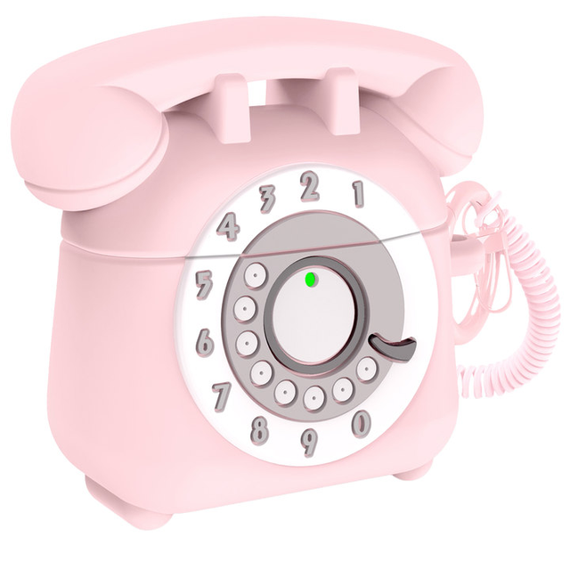 VILO New Silicone Shockproof Anti-Fall Telephone Shape Earbuds Case for for 4 & 2 Eco-Friendly