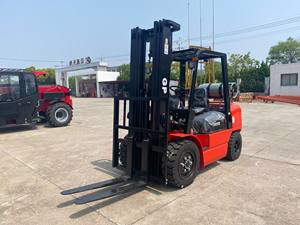 באיכות גבוהה 3 טון ניסן מנוע גז מלגזה 4.5 מ 'מעלית משטח משטח מזרן עבור מסעדות למכירה - Product Image 3