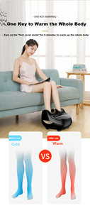 CRIUS-170 Remote Control Shiatsu <strong>Air</strong> <strong>Pressure</strong> <strong>Massager</strong> <strong>Leg</strong> <strong>Foot</strong> <strong>Massager</strong> Electric Full <strong>Foot</strong> Scraping <strong>Foot</strong> <strong>Massager</strong> Black CE 45W - Product Image 5