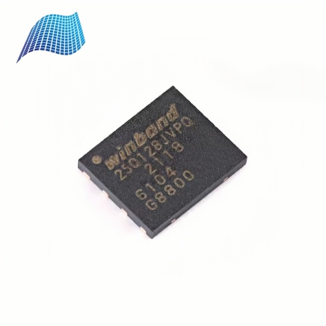 W25Q128JVPIQ 128MBit SPI Flash Memory Chip High Speed Storage IC for Embedded Systems & Industrial Control