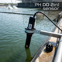 Sonda Digital 3 en 1 para Medir pH, Oxígeno Disuelto y Temperatura, BSK-PD-100, para Aguas Residuales, Agua de Mar, Acuicultura, Calidad del Agua