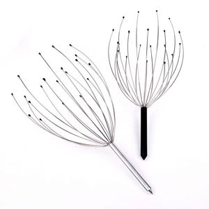 Custom 20Claws Octopus Relax Hair Scalp Scratcher Manual <b>Tool</b> Metal Head <b>Massager</b> - Product Image 4
