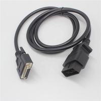 Cable de Diagnóstico para Automóvil OBD2 de 16 Pines a 15 Pines para Lector de Códigos