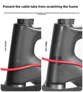 Película Protectora Invisible Antideslizante y Antiarañazos para Cuadro de Bicicleta, Accesorios Decorativos para Bicicleta de Montaña, Carretera y Equilibrio <span class=keywords><strong>ES</strong></span>-SK01-B - Product Image 4