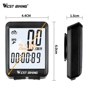West Bike Mount Fietscyclus Bedrade Fietscomputer Gps Fiets Waterdichte Fiets <span class=keywords><strong>Computer</strong></span> Fietsen Kilometerteller Outdoor Oefening - Product Image 3