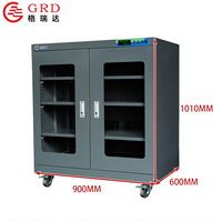 GRD450L Armoire de déshumidification haute performance 20%-60% HR pour appareils photo, objectifs, microscopes, télescopes, cartes mémoire, films, objets anciens, DVD et bijoux