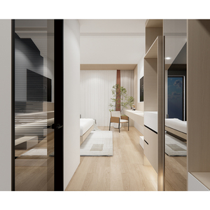 Muebles económicos para habitaciones de hotel, resistentes a los arañazos, ideales para cadenas de hoteles, conjuntos de muebles para habitaciones de hotel, aptos para motels y nuevas construcciones. - Product Image 3