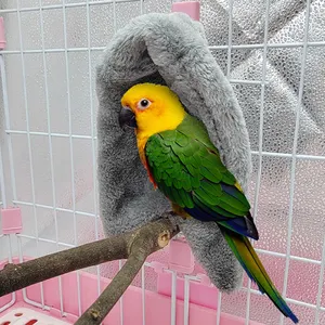 インコオカメインコ用の快適な素材の居心地の良いコーナーフリースバードブランケット