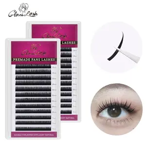 Glamlash Wimper Extensie 0.07Mm Mix Lengte Manga Piekerige Cosplay Type Wimpers Pluizige Spikes Wimpers